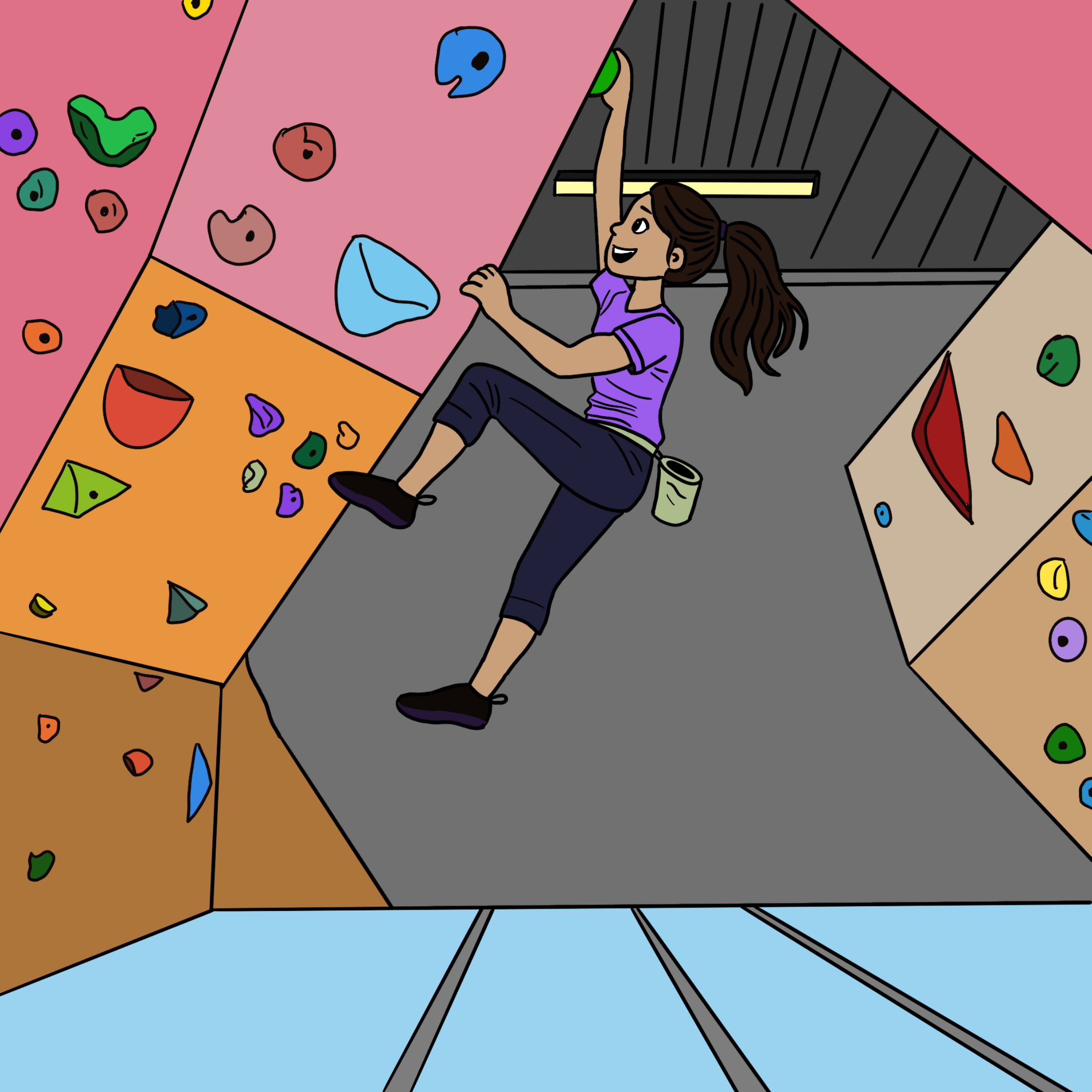 Bouldering Through the Blues: My Tool Against Seasonal Depression and Anxiety